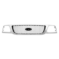 FORD TRUCKS & VANS FORD/PU (NEW)(F150/F250)LD GRILLE CHROME Frame & PTD Inner (Honeycomb) OEM#3L3Z8200BB 1999-2003 PL#FO1200404