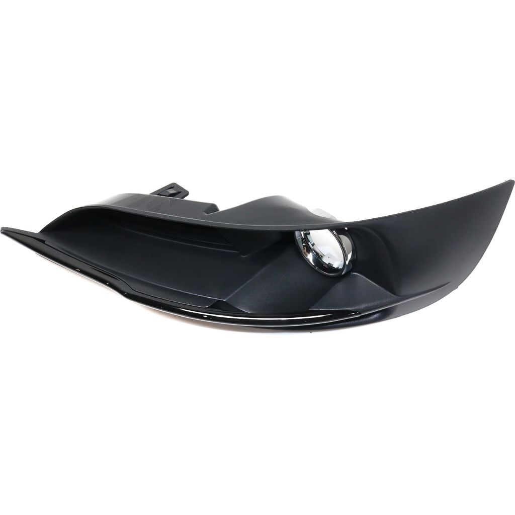 CHRYSLER 200 CONV FOG LAMP COVER RIGHT (Passenger Side) (W/FOG) BLK/CHR RING/BLK MOLDING OEM#68082052AB 2011-2014 PL#CH1039124