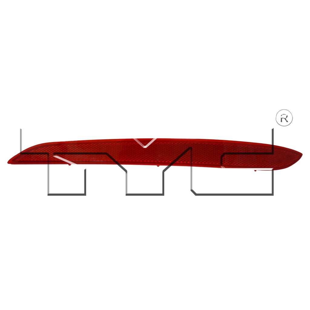 HYUNDAI SONATA REAR BUMPER REFLECTOR RIGHT (Passenger Side)**CAPA** OEM#92406C1000 2015-2017 PL#HY1185113C