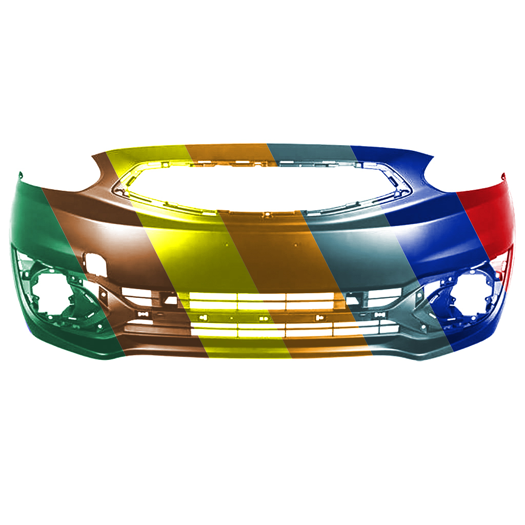 MITSUBISHI MIRAGE (HATCHBACK) FRONT BUMPER COVER PRM OEM#6400G519 2017-2020 PL#MI1000345