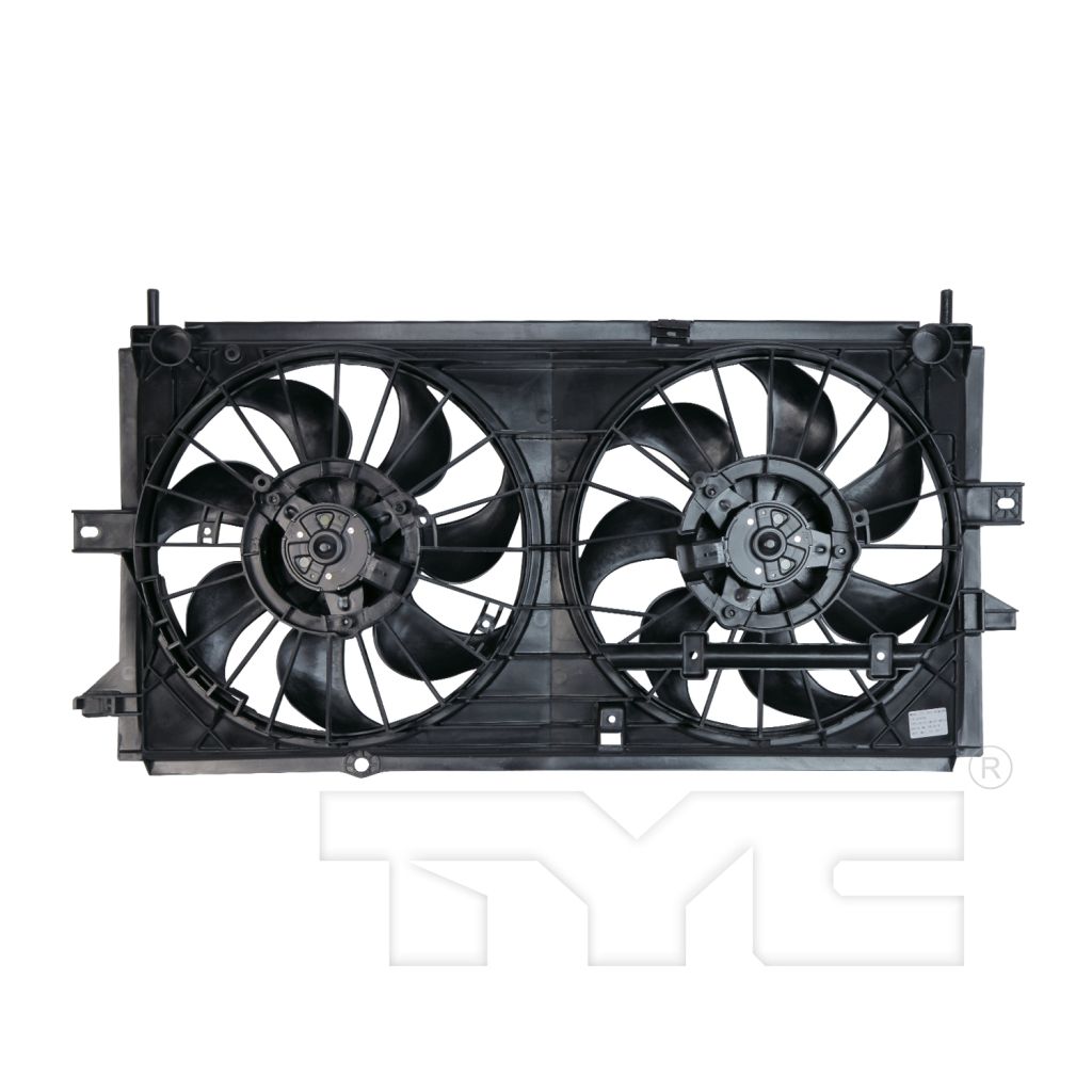 CHEVROLET IMPALA RADIATOR & A/C FAN ASSY OEM#19130419 2000-2003 PL#GM3117104