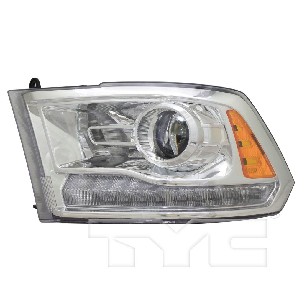 DODGE TRUCKS & VANS DODGE/PU (R2500/3500) HEAD LAMP LEFT (Driver Side) (W/PROJECTOR)(CHR BEZEL)**CAPA** OEM#68324941AD 2016-2018 PL#CH2502290C