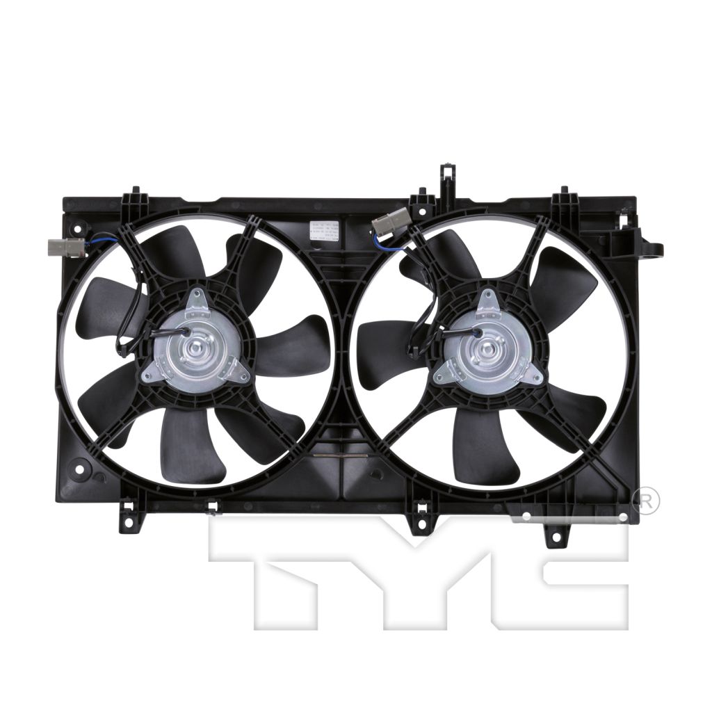 SUBARU FORESTER RADIATOR & A/C FAN ASSY (W/O TURBO)(DUAL FAN) OEM#45131FE000-PFM 2003-2008 PL#SU3115111