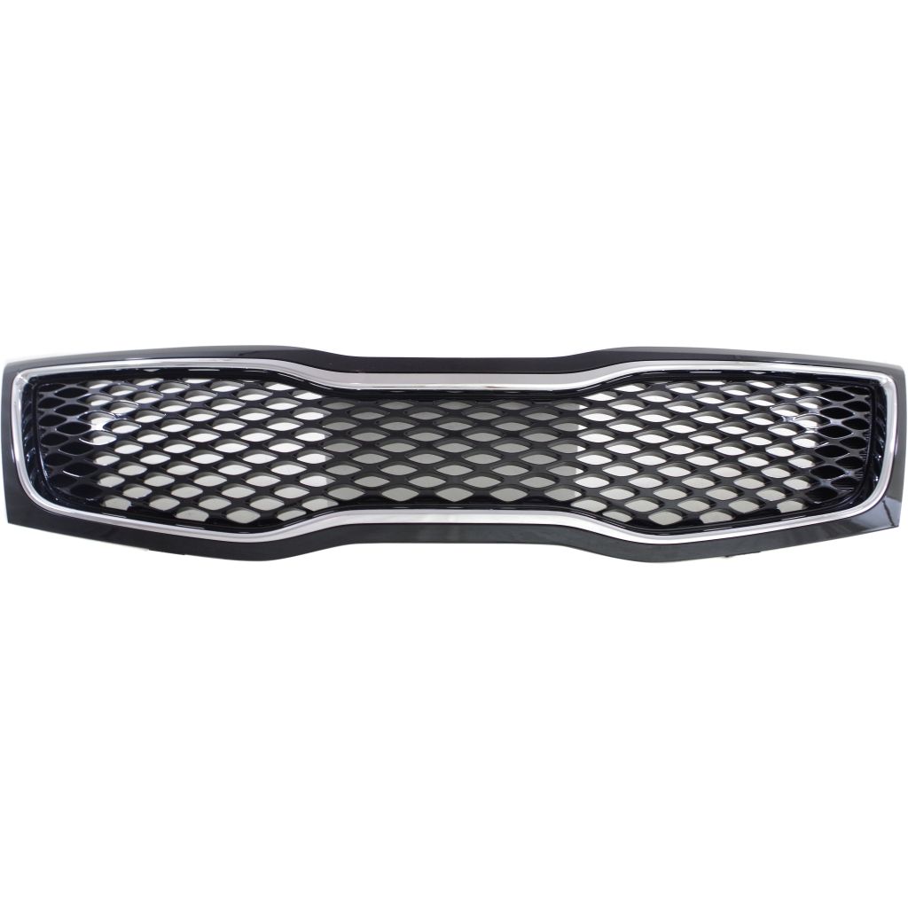 KIA OPTIMA GRILLE ASSEMBLY CHR/BLK (LX/EX)(USA BUILT) OEM#863504C500 2014-2015 PL#KI1200163
