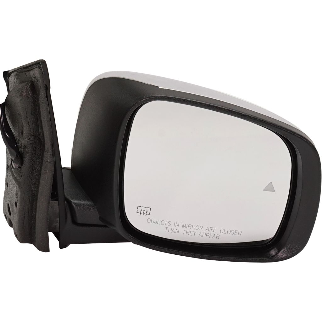 DODGE TRUCKS & VANS GRAND CARAVAN DOOR MIRROR RIGHT (Passenger Side) PWR/HTD/SIGNAL/P-FOLD (W/BSD)(W/MEMORY)(CHROME CVR) OEM#68171072AI 2013-2016 PL#CH1321481