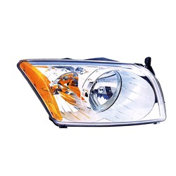 DODGE CALIBER HEAD LAMP ASSEMBLY LEFT (Driver Side) (W/O LEVELING SYSTEM) **CAPA** OEM#5303739AJ 2007-2012 PL#CH2518118C