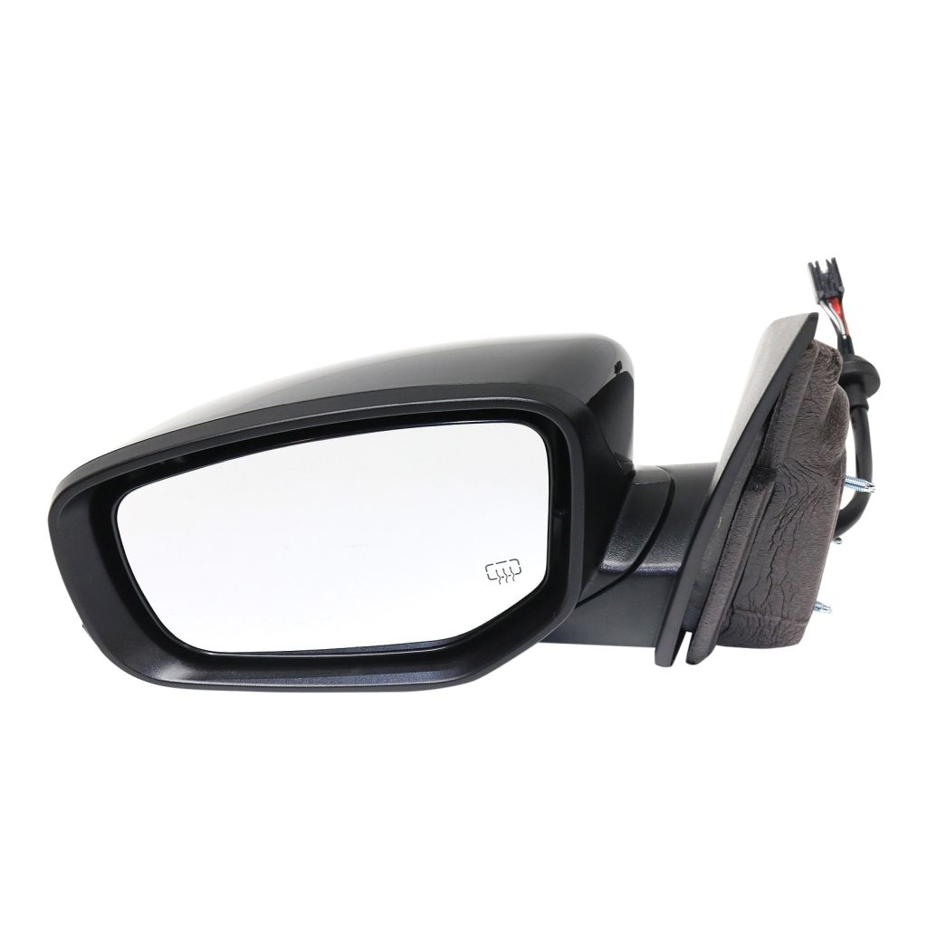 DODGE DART DOOR MIRROR LEFT (Driver Side) PWR/HTD/SIGNAL/PUDDLE (WO/BLIND SYSTEM) OEM#6AC751X8AA-PFM 2016 PL#CH1320408