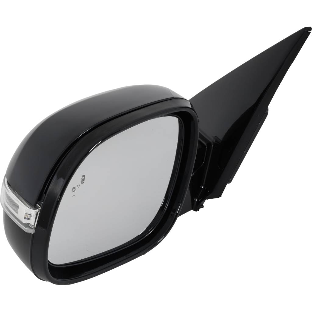 KIA SOUL DOOR MIRROR LEFT (Driver Side) PWR/HTD/SIGNAL/P-FOLD/BSD (GLOSS BASE) OEM#87610B2440 2017-2019 PL#KI1320216
