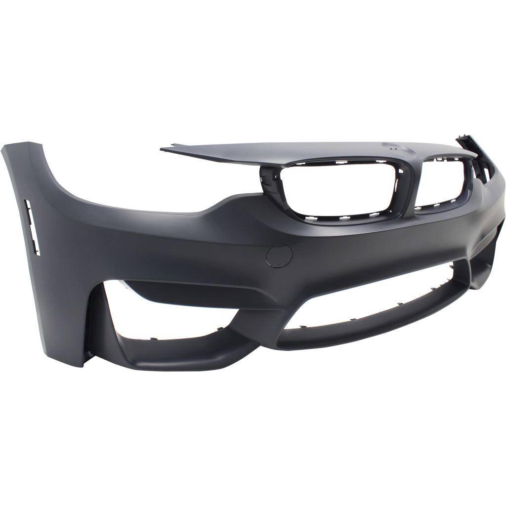 BMW BMW M3 SEDAN FRONT BUMPER COVER PRIMED (WO/WASHER)(WO/SENSOR)(WO/CAMERA) OEM#51118058822 2015-2018 PL#BM1000408