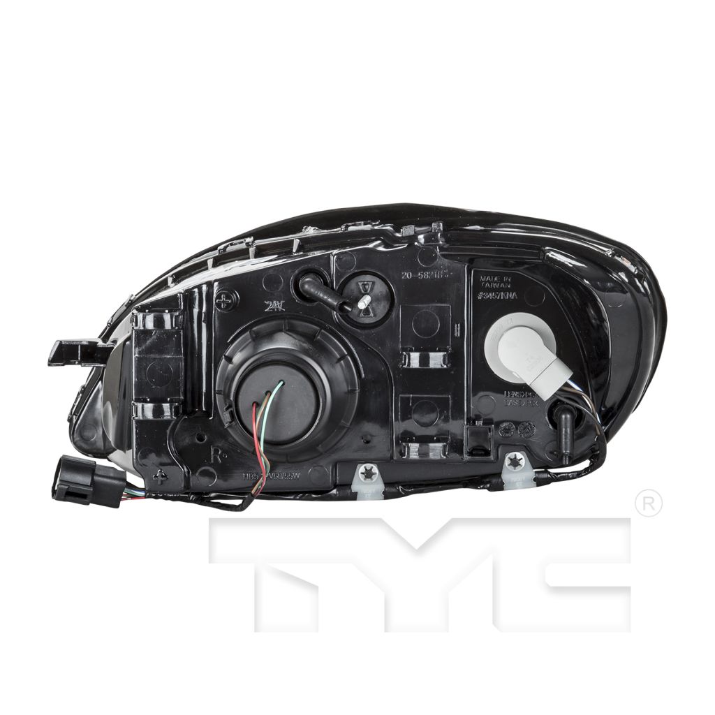FORD TAURUS HEAD LAMP RIGHT (Passenger Side) (W/CHROME BEZEL)(W/O CENTENNIAL EDITION) **CAPA** OEM#1F1Z13008AA 2000-2007 PL#FO2503169C