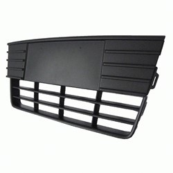 FORD FOCUS HATCHBACK/ST FRONT BUMPER GRILLE CENTER TEXT-BLK (EXC ST MDL)**CAPA** OEM#CP9Z17K945B (P) 2012-2014 PL#FO1036137C