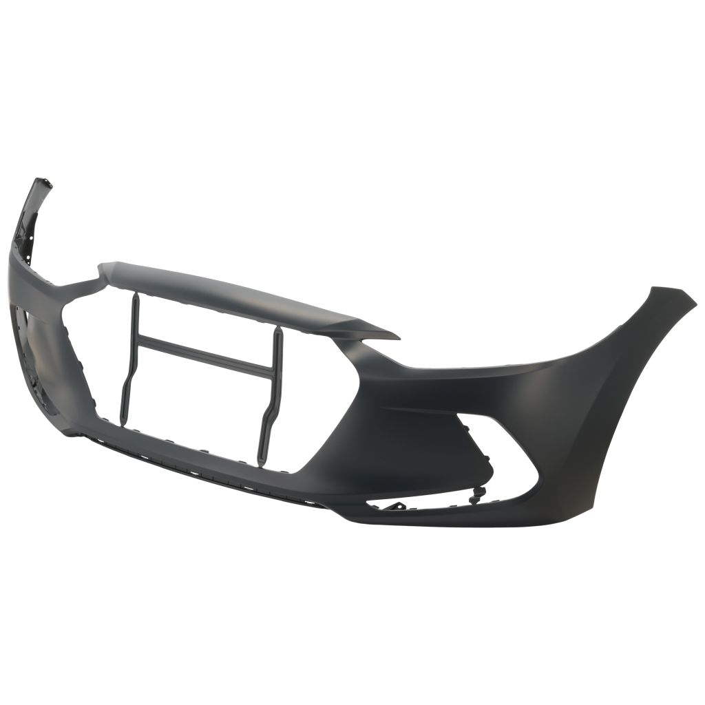 HYUNDAI ELANTRA SEDAN FRONT BUMPER COVER PRIMED (EXC 1.6L TURBO SPORT MDL)(USA) OEM#86510F3000 2017-2018 PL#HY1000215