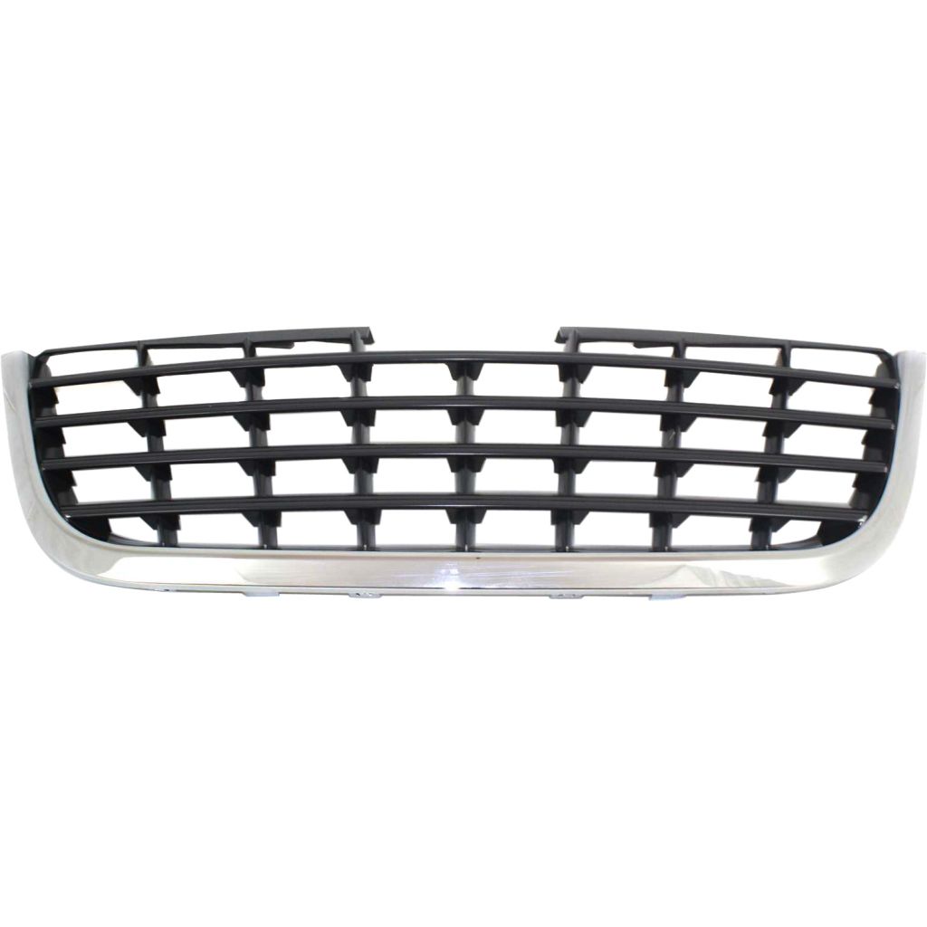 CHRYSLER TOWN & COUNTRY GRILLE CHR/BLK (BLACK CENTER) OEM#5113127AA 2008-2010 PL#CH1200322