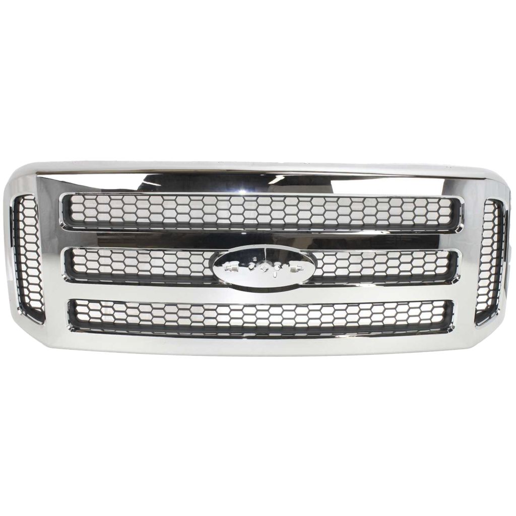 FORD TRUCKS & VANS EXCURSION GRILLE CHROME/PTD GRAY OEM#6C3Z8200BD 2005 PL#FO1200456