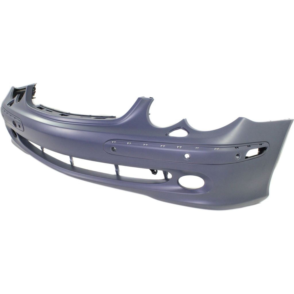 MERCEDES-BENZ CLK-CLASS (209) (EXC 03 CONV) FRONT BUMPER COVER PRIMED (W/WASHER(W/SENSOR)(W/O SPORT)(EXC CLK63) OEM#2098850725 2003-2005 PL#MB1000193