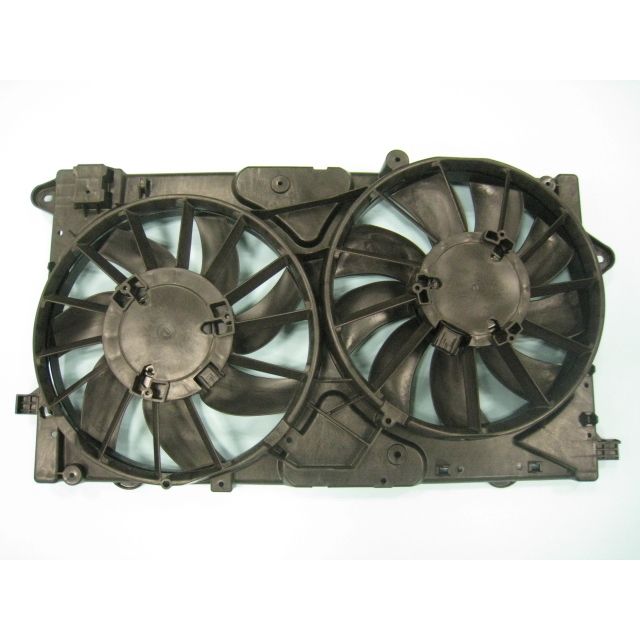 CHEVROLET IMPALA (NEW)(4pc T/L) RADIATOR & A/C FAN ASSEMBLY 3.6L (DUAL FAN) OEM#20970655-PFM 2014-2020 PL#GM3115250