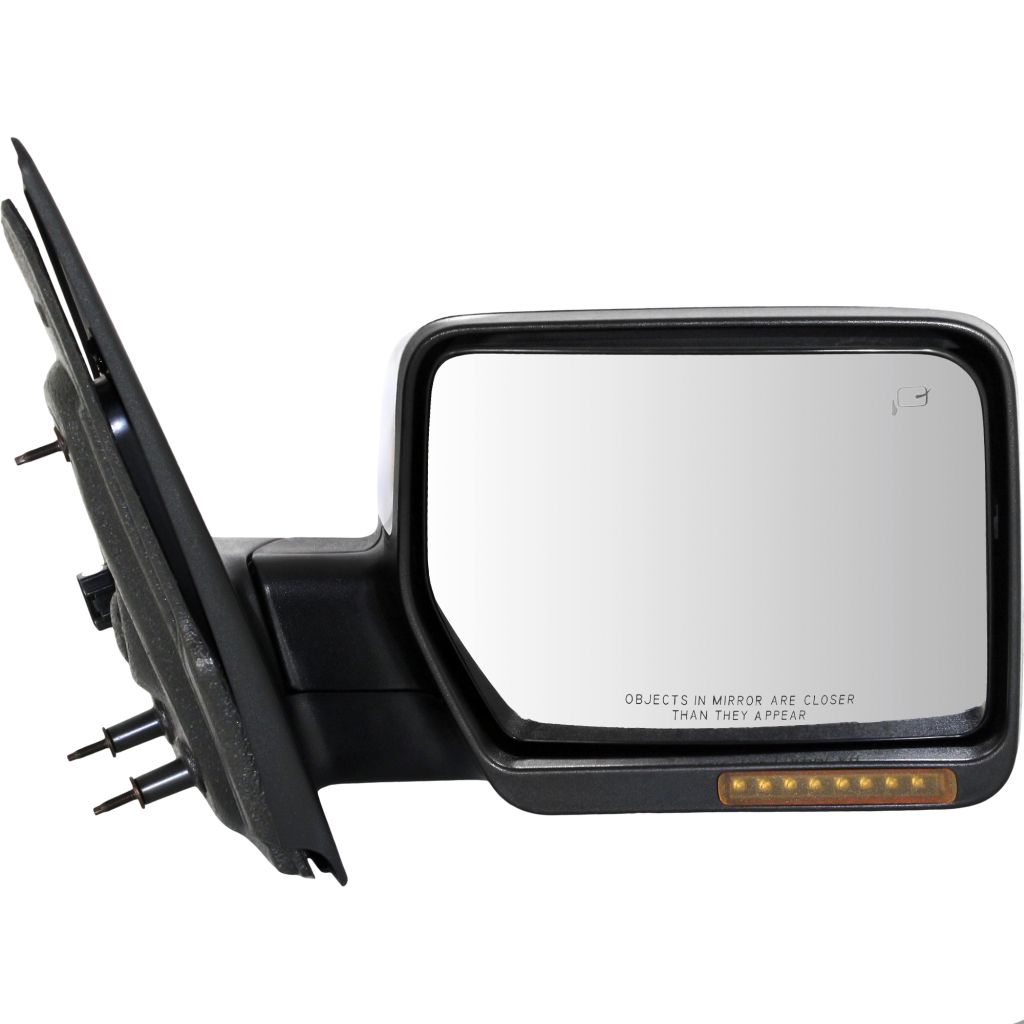 LINCOLN MARK LT DOOR MIRROR RIGHT (Passenger Side) PWR/HTD/SIGNAL/PUDDLE/MEMEMORY/PWR-FOLD (CHR) OEM#8L3Z17682AA 2007-2008 PL#FO1321372