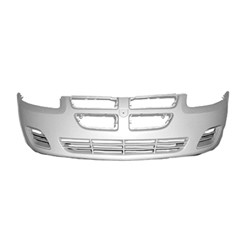 DODGE STRATUS/SEDAN FRONT BUMPER COVER PRIMED (W/O FOG) OEM#4805903AB 2004-2006 PL#CH1000407