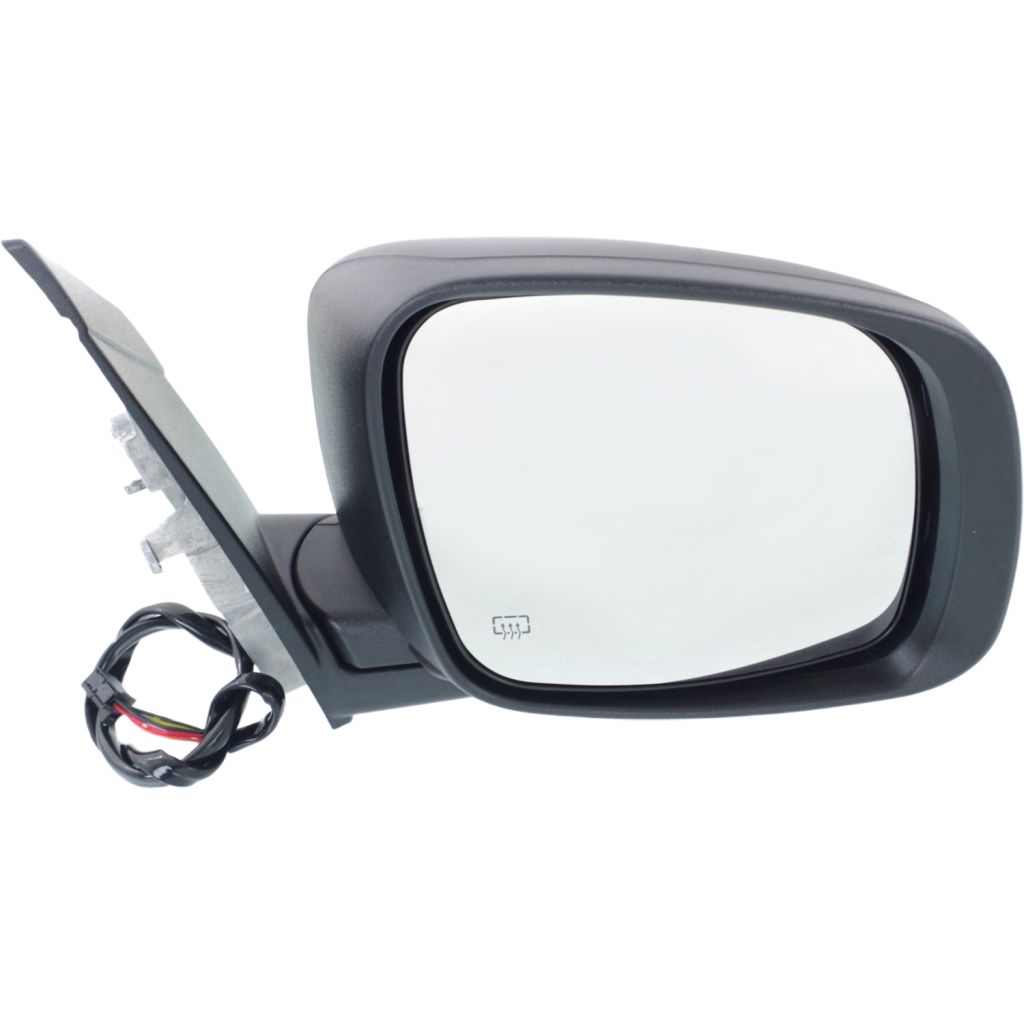 DODGE TRUCKS & VANS GRAND CARAVAN DOOR MIRROR RIGHT (Passenger Side) PWR/HTD/PWR-FOLD (WO/SIDE OBJECT)(PTD) OEM#1AN401X8AB (P) 2008-2016 PL#CH1321385