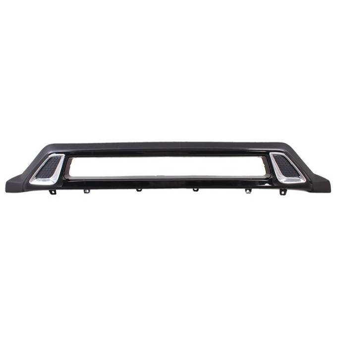 MITSUBISHI OUTLANDER (7 SEATER) FRONT BUMPER LOWER VALANCE BLACK W/CHROME OEM#6405A333XA 2019 PL#MI1095139