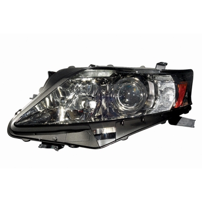 LEXUS RX 350 HEAD LAMP UNIT LEFT (Driver Side) (HALOGEN)(CHR BEZEL)(JAPAN) OEM#8117048680 2010-2012 PL#LX2518119