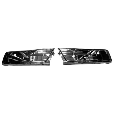 FORD TRUCKS & VANS FORD/PU (F150)(EXC RAPTOR) REAR FACE BAR SET CHROME (RH&LH)(W/SENSOR) OEM#FL3Z17906B 2015-2020 PL#FO1102381
