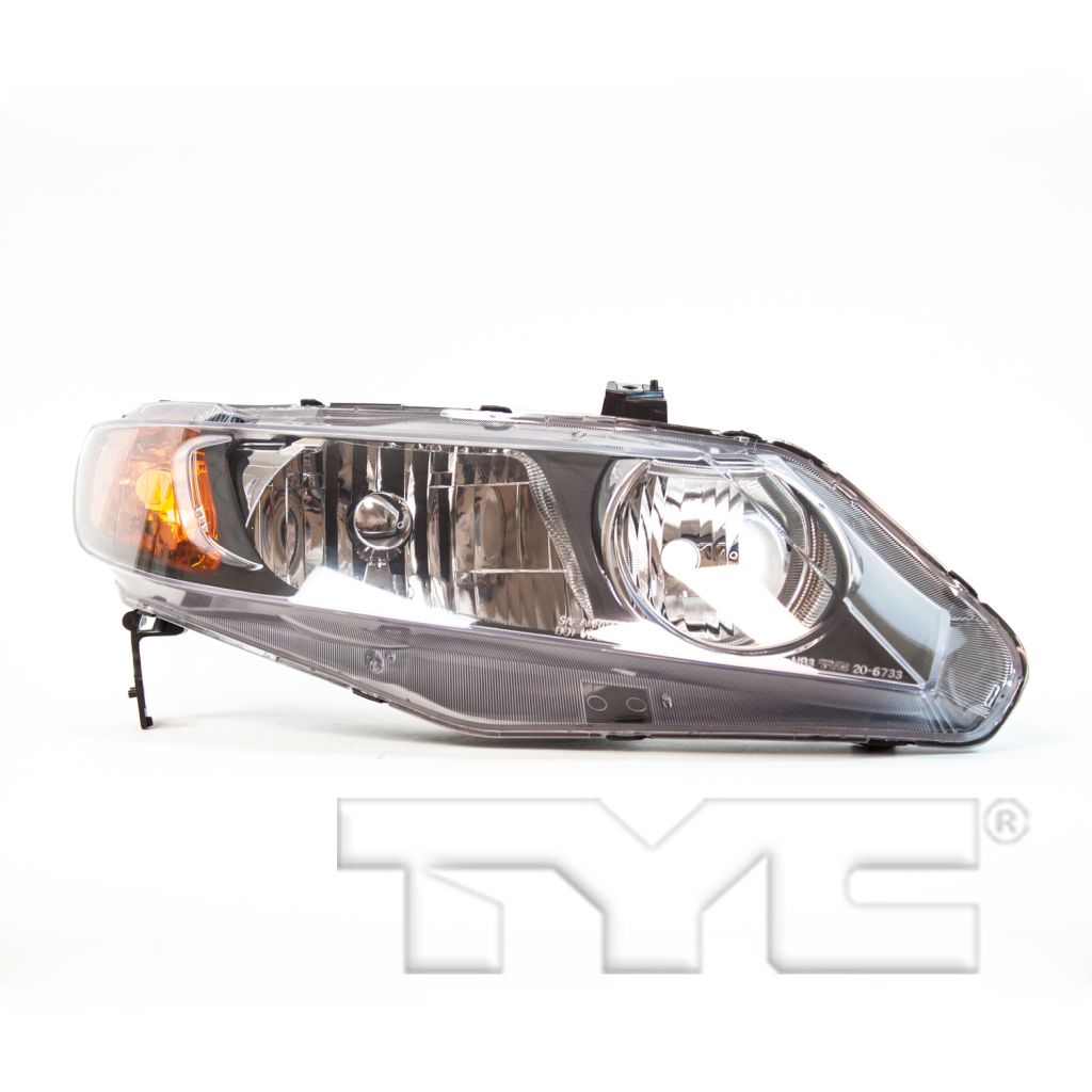 HONDA CIVIC SEDAN HEAD LAMP UNIT RIGHT (Passenger Side)**CAPA** OEM#33101SNAA02 2006-2008 PL#HO2503125C
