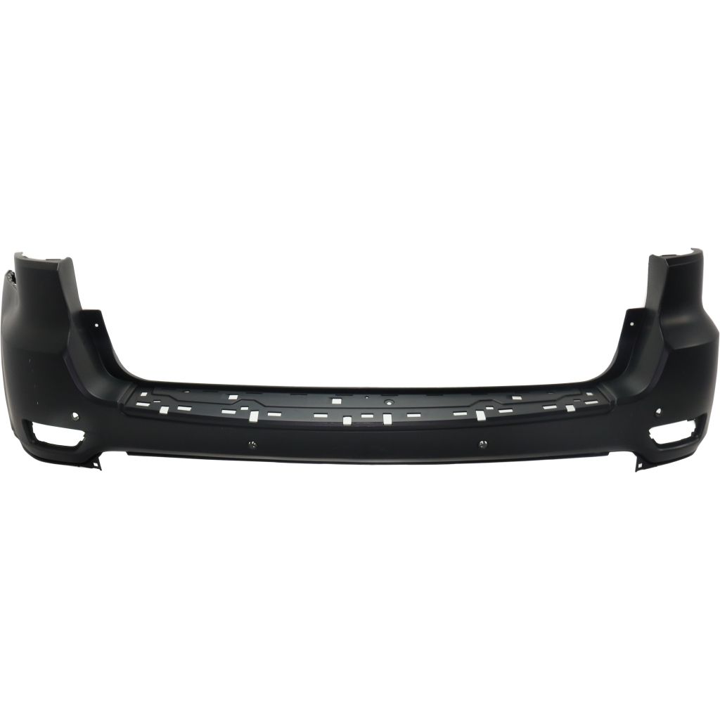 JEEPVEHICLE GRAND CHEROKEE / GRAND CHEROKEE WK REAR BUMPER COVER PRIMED (W/4 PK SENSOR)(W/BSD)(LAR/LTD/OVERL/ALT/UPLA/TRAIL/75th ED) OEM#68310168AB 2016-2022 PL#CH1100A26