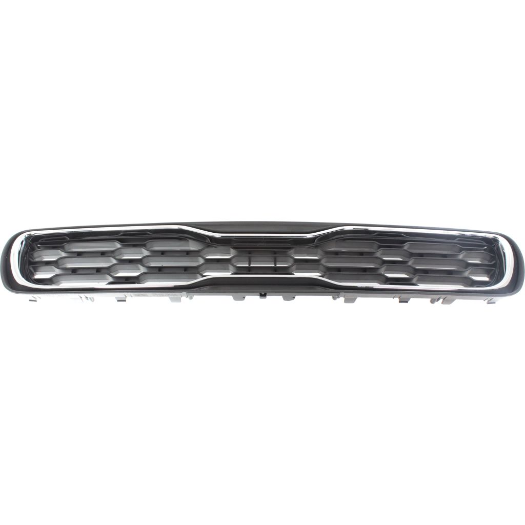 KIA SOUL GRILLE BLACK W/CHR MLDG**CAPA** OEM#863502K500 2012-2013 PL#KI1200149C