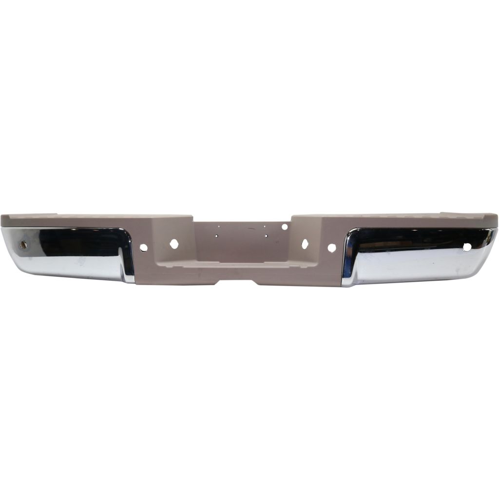 FORD TRUCKS & VANS FORD/PU F250/350/450 (SUPER DUTY) REAR STEP BUMPER ASSY CHROME W/TAN PAD (W/SENSOR) OEM#9C3Z17906D-PFM 2013-2016 PL#FO1103182