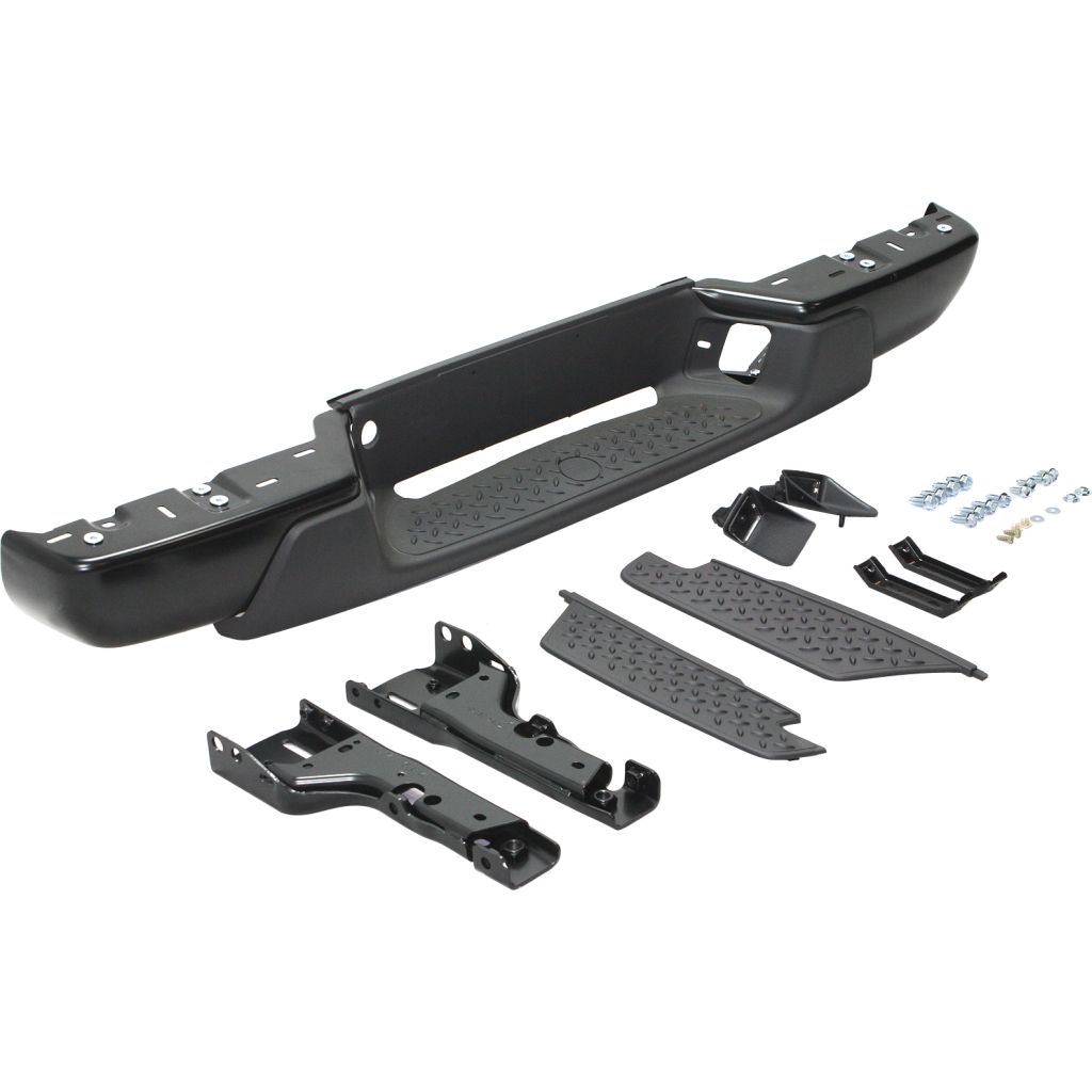 GM TRUCKS & VANS CANYON (GMC) STEP BUMPER ASSEMBLY BLACK (W/O XTREME & TOWING) OEM#20814972-PFM 2008-2012 PL#GM1103157
