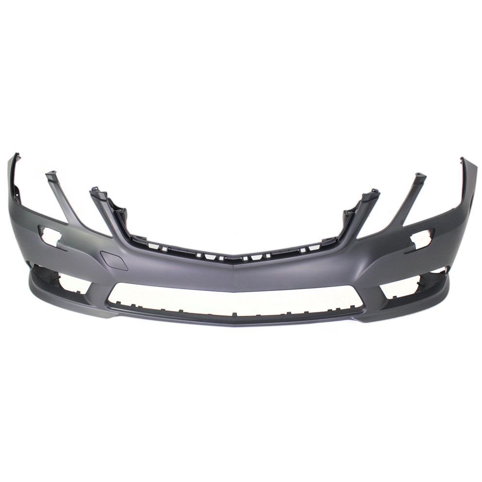 MERCEDES-BENZ E-CLASS HYBRID (E400) FRONT BUMPER COVER PRIMED (SPORT)(WO/CHR MLDG)(W/WASHER)(WO/SENSOR) **CAPA** OEM#21288026409999 2013 PL#MB1000303C