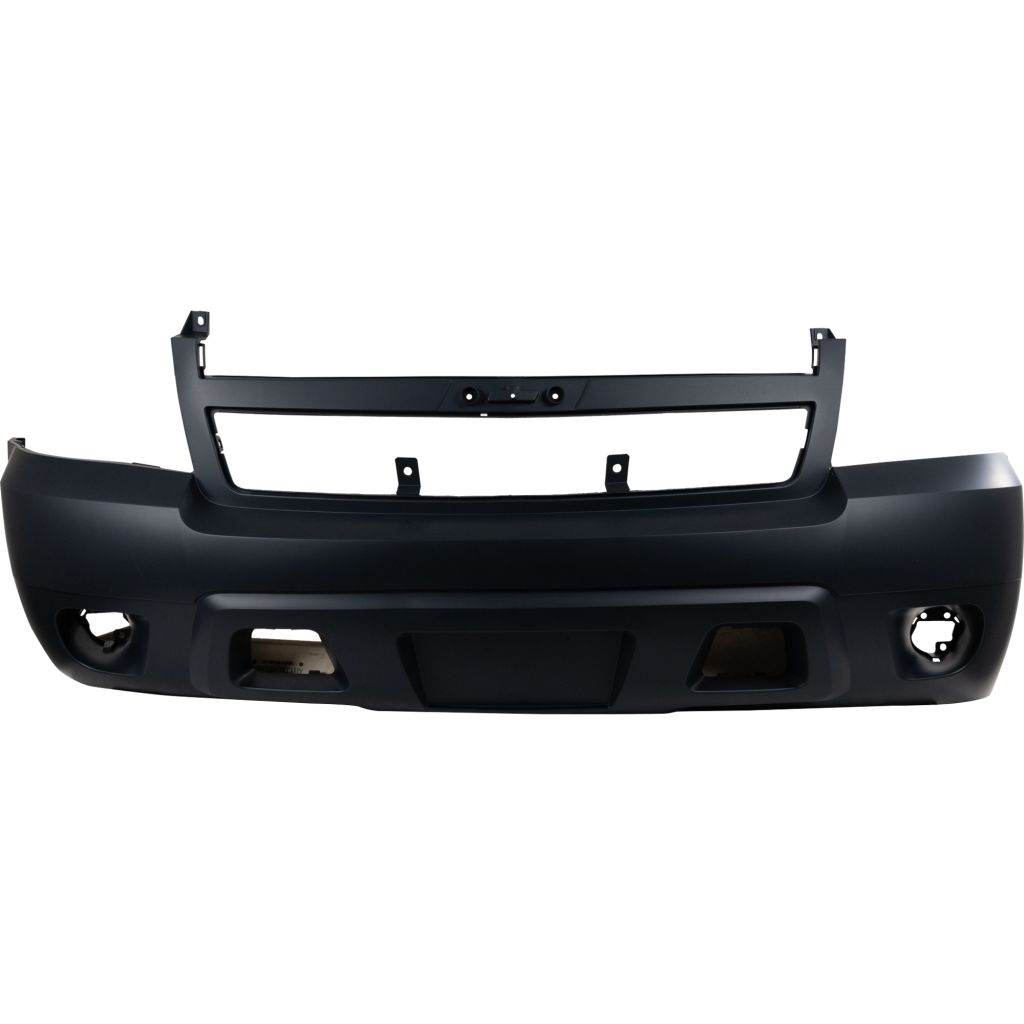 GM TRUCKS & VANS AVALANCHE FRONT BUMPER COVER PRIMED (W/ROUND FOG)**CAPA** OEM#25814570 2007-2013 PL#GM1000817C