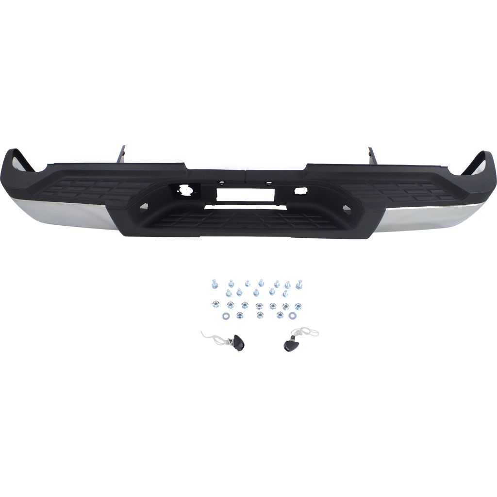 GM TRUCKS & VANS SIERRA/PU 2500/3500 (GMC) STEP BUMPER ASSEMBLY CHR(W/DUAL WHEEL) (W/O SENSOR) OEM#20899363-PFM 2007-2010 PL#GM1103153