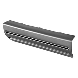 GM TRUCKS & VANS SIERRA/PU 1500 (19 OLD STYLE) FRONT LICENSE PLATE COVER ARGENT (CHROME BMP) **CAPA** OEM#22877652 2014-2015 PL#GM1068150C