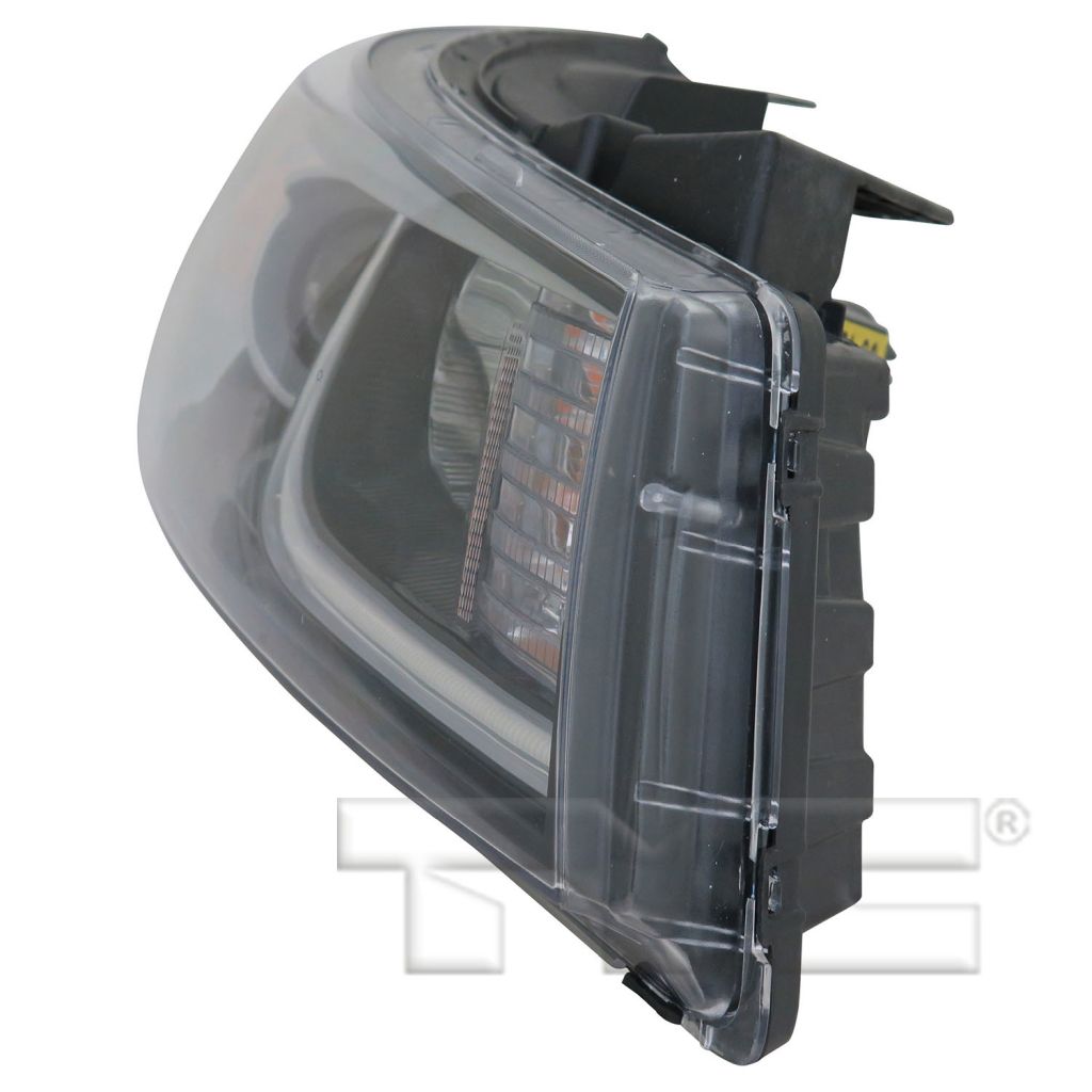 KIA SEDONA MINIVAN HEAD LAMP ASSY RIGHT (Passenger Side) (HALOGEN)(W/STRING LED)(EX) OEM#92102A9120 2015-2018 PL#KI2503183