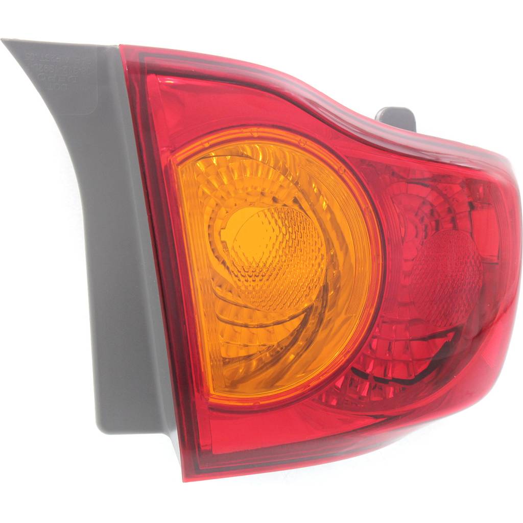 TOYOTA COROLLA/SEDAN TAIL LAMP UNIT LEFT (Driver Side) (JAPAN BUILT)(OUTER) **CAPA** OEM#8156112A50 2009-2010 PL#TO2804113C