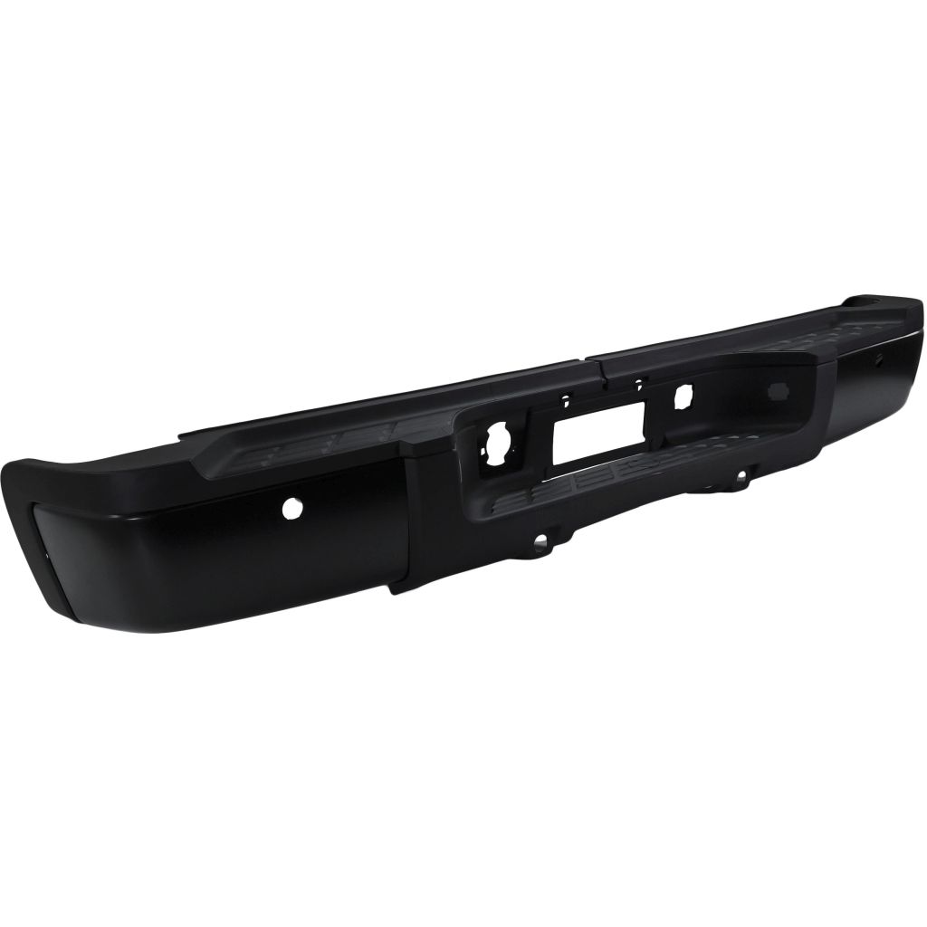 GM TRUCKS & VANS SIERRA/PU 2500/3500 STEP BUMPER ASSY BLACK(W/O DUAL WHEEL)(W/SENSOR) OEM#20899965-PFM 2007-2010 PL#GM1103152