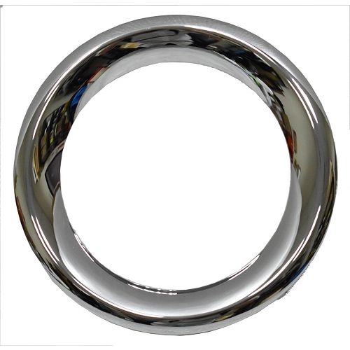 JEEPVEHICLE RENEGADE FOG LAMP BEZEL RING LEFT (Driver Side) CHROME (ROUND) OEM#6VM61SZ0AA 2019-2023 PL#CH1038208