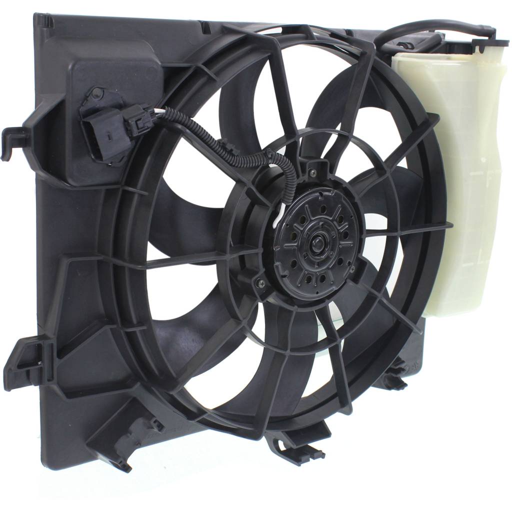 HYUNDAI VELOSTER RADIATOR & A/C FAN ASSEMBLY (WO/TURBO) OEM#253801R050 2012-2017 PL#HY3115136