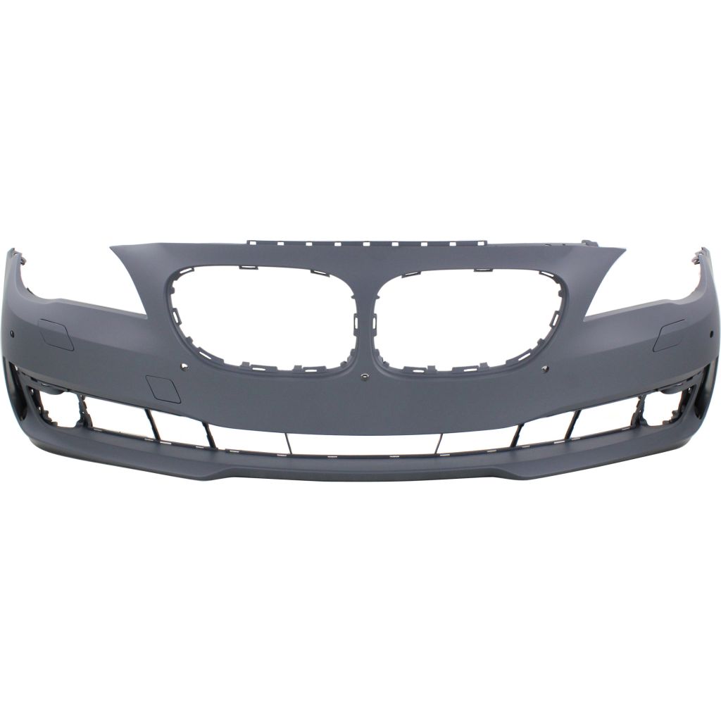 BMW BMW 7 SERIES (EXC 750 HYBRID) FRONT BUMPER COVER PRIMED (W/SENSOR)(WO/CAMERA)(WO/M PKG) OEM#51117332262 2013-2015 PL#BM1000315