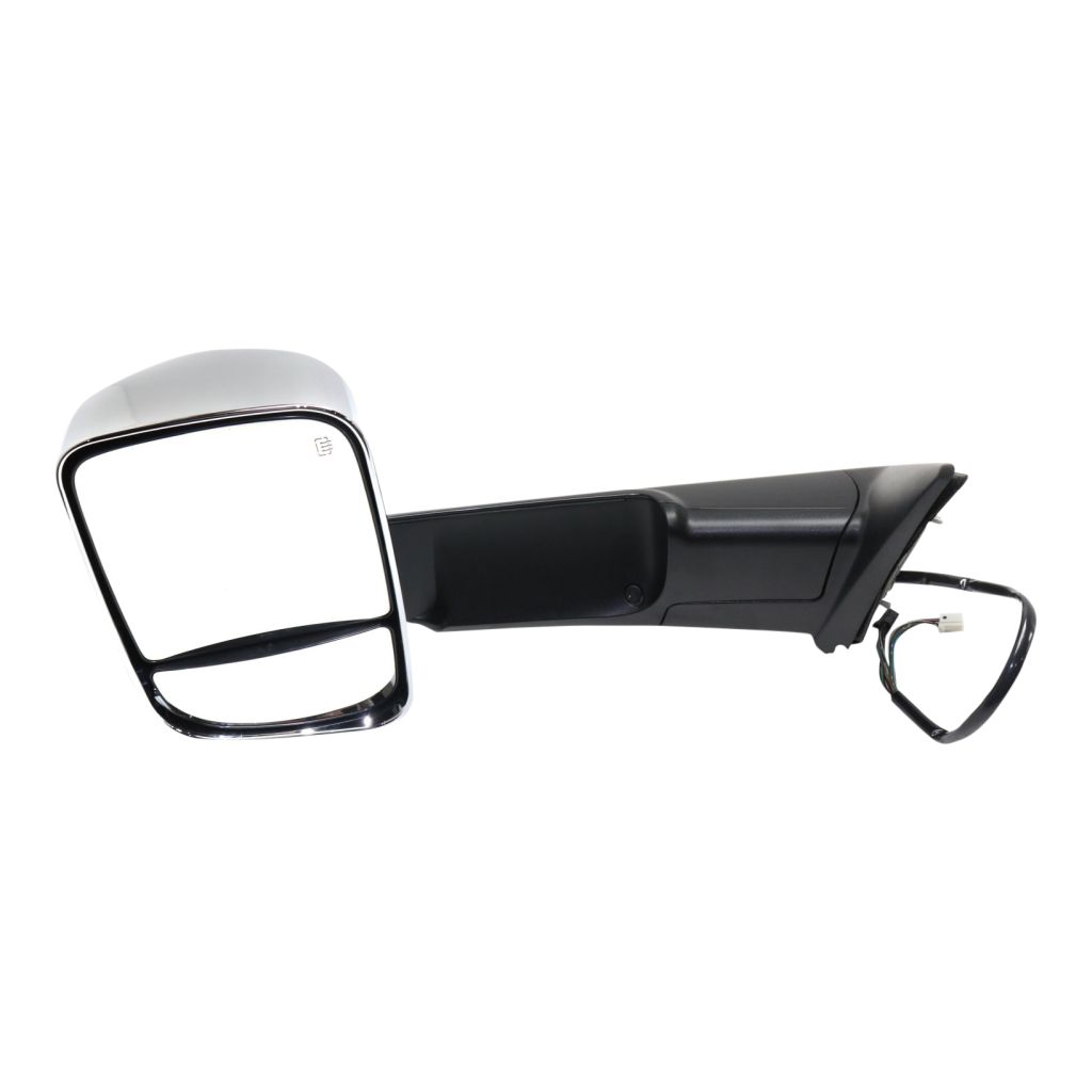 DODGE TRUCKS & VANS DODGE/PU (R2500/3500) DOOR MIRROR LEFT (Driver Side) PWR/HTD/SIGNAL/PUDDLE/MEMORY (CHR)(TOW TYPE) OEM#68143807AE 2012 PL#CH1320334
