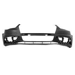 AUDI A3 SEDAN FRONT BUMPER COVER PRIMED (WO/WASH)(WO/SENSOR)(WO/S-LINE)**CAPA** OEM#8V5807065GRU 2015-2016 PL#AU1000218C