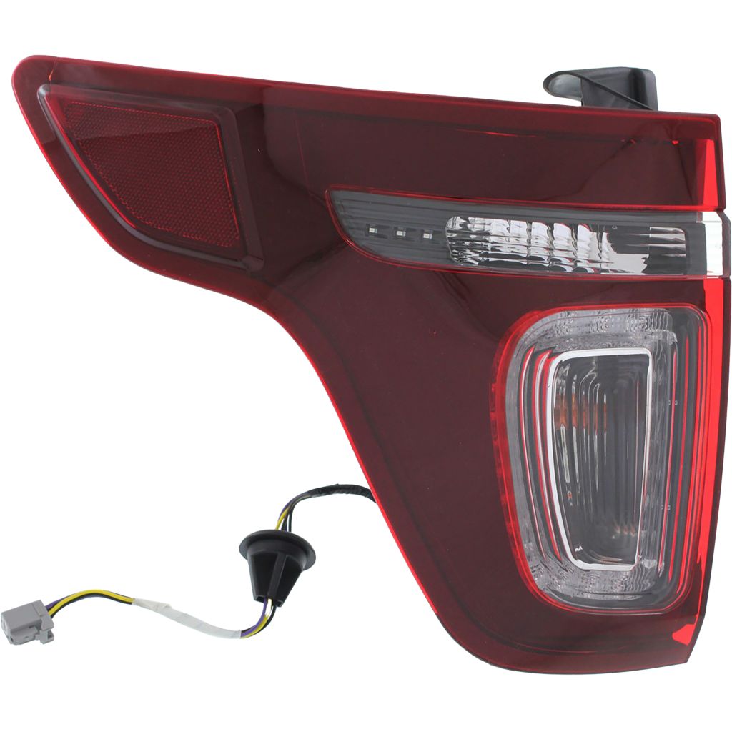 FORD TRUCKS & VANS EXPLORER TAIL LAMP ASSY LEFT (Driver Side) (SPORT)(W/LED)(W/BLACKOUT LENS)**CAPA** OEM#DB5Z13405C 2013-2015 PL#FO2800230C