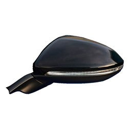VOLKSWAGEN GOLF ALLTRACK DOOR MIRROR LEFT (Driver Side) PWR/HTD/SIGNAL OEM#5GM8575079B9-PFM 2017-2019 PL#VW1320154