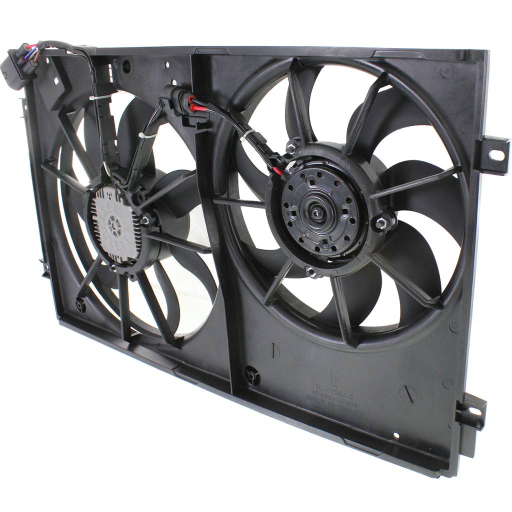 VOLKSWAGEN CC RADIATOR & A/C FAN ASSEMBLY (2.5L)(DUAL FAN) OEM#1K0959455ET-PFM 2013-2017 PL#VW3120100