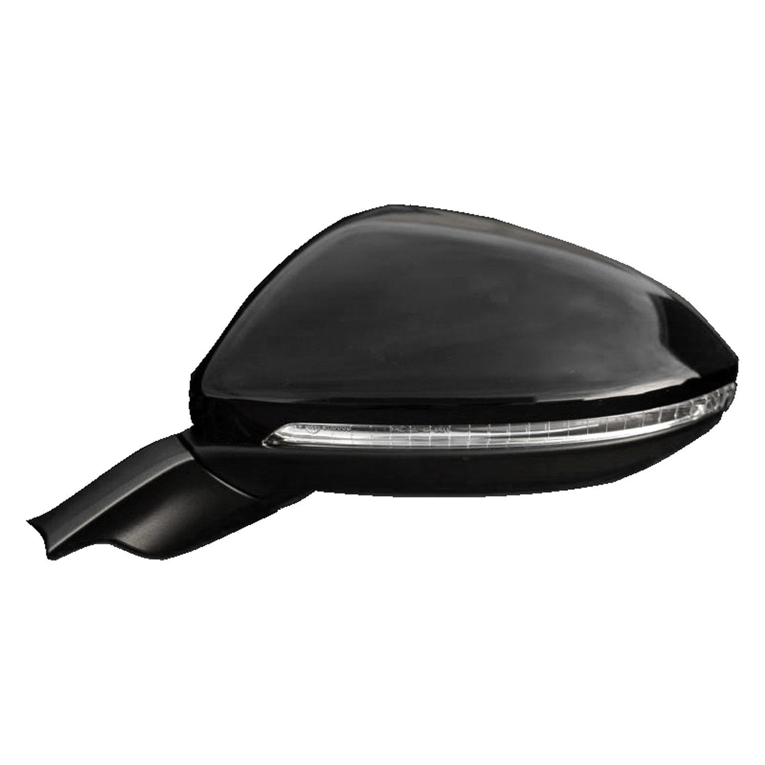 VOLKSWAGEN GOLF ALLTRACK DOOR MIRROR LEFT (Driver Side) PWR/HTD/SIGNAL OEM#5GM8575079B9-PFM 2017-2019 PL#VW1320154