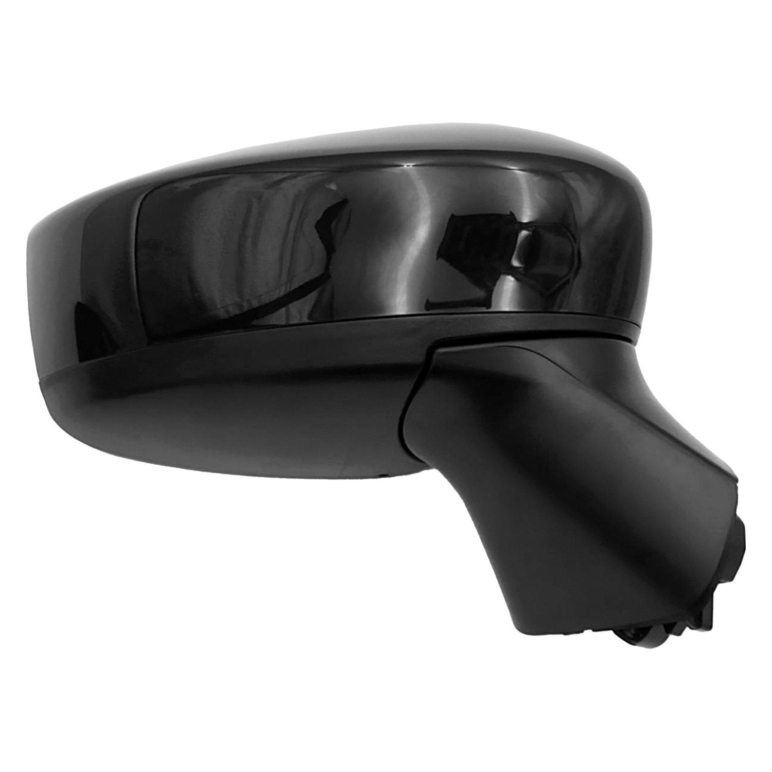 NISSAN VERSA SEDAN DOOR MIRROR RIGHT (Passenger Side) MANUAL (WO/SIGNAL)(TEX-BLACK) OEM#963015EE0A-PFM 2020-2025 PL#NI1321321