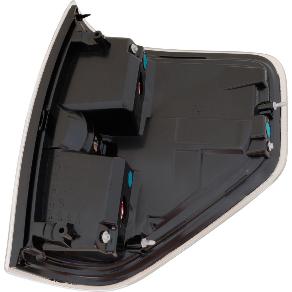 FORD TRUCKS & VANS FORD/PU (F150)(EXC SVT RAPTOR) TAIL LAMP UNIT LEFT (Driver Side) (FX2)(GREY ACCENTS) OEM#BL3Z13405AA (P) 2010-2014 PL#FO2818150