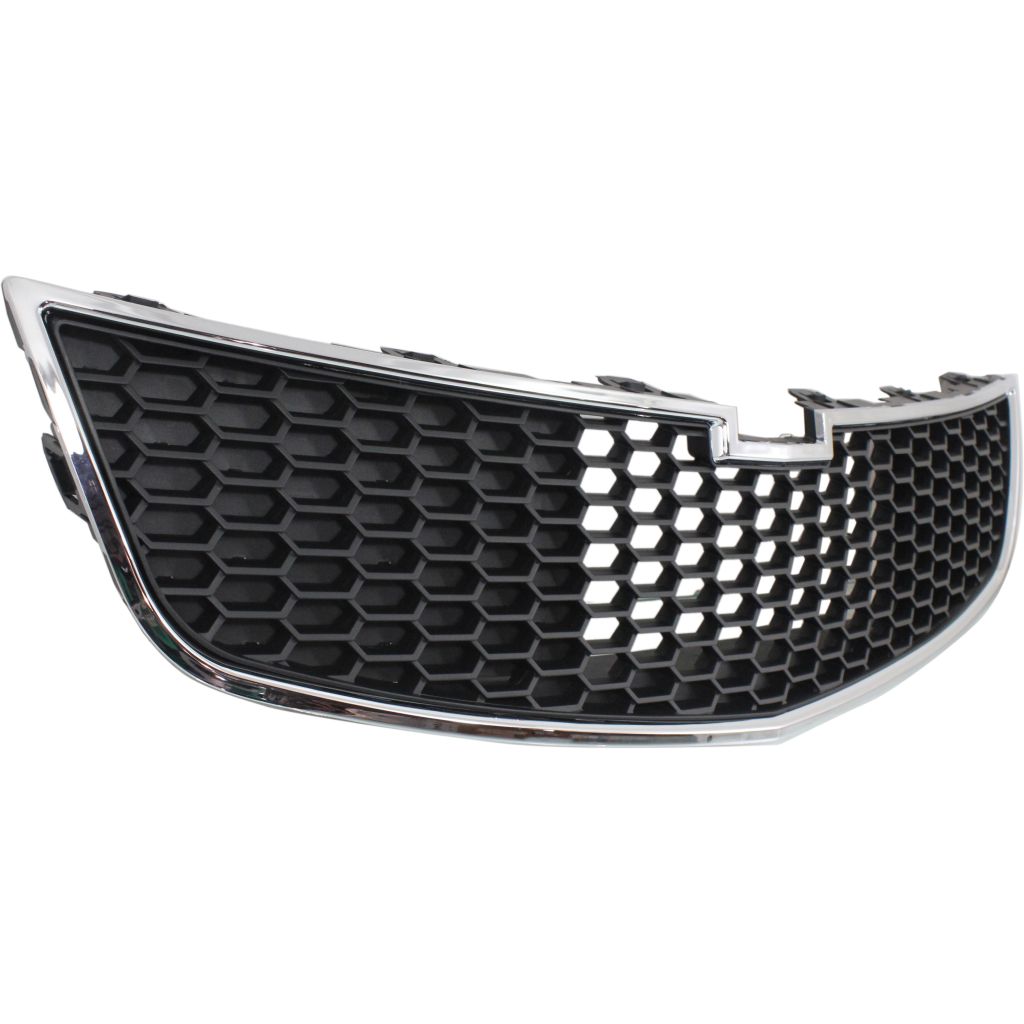 CHEVROLET CRUZE / CRUZE LIMITED GRILLE LOWER CHR/BLK (ECO/DIESELL) OEM#95225614 2011-2014 PL#GM1200640